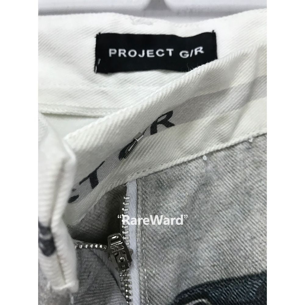 PROJECT/ GR プロジェクト gr ペインテッド カーゴ デニム
