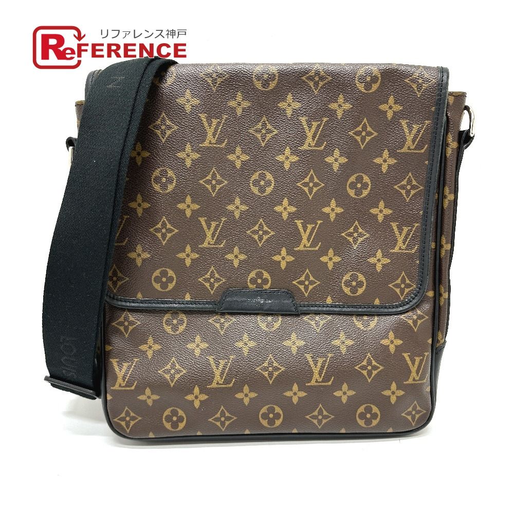 LOUIS VUITTON ルイヴィトン ショルダーバッグ バスMM M56715 モノグラムマカサーキャンバス ブラウン