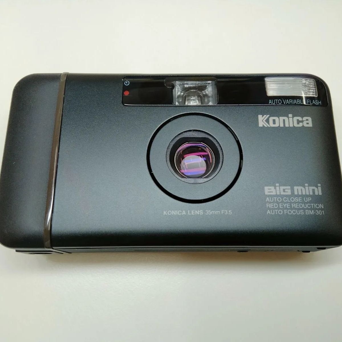 お宝美品 電池交換 正常稼働】KONICA コニカ BiG mini BM-301 ブラック 