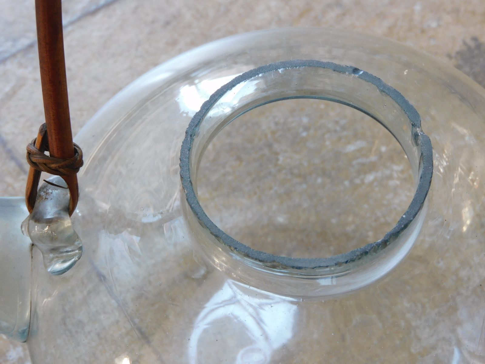 ふるいガラスのちろり HK-a-04391