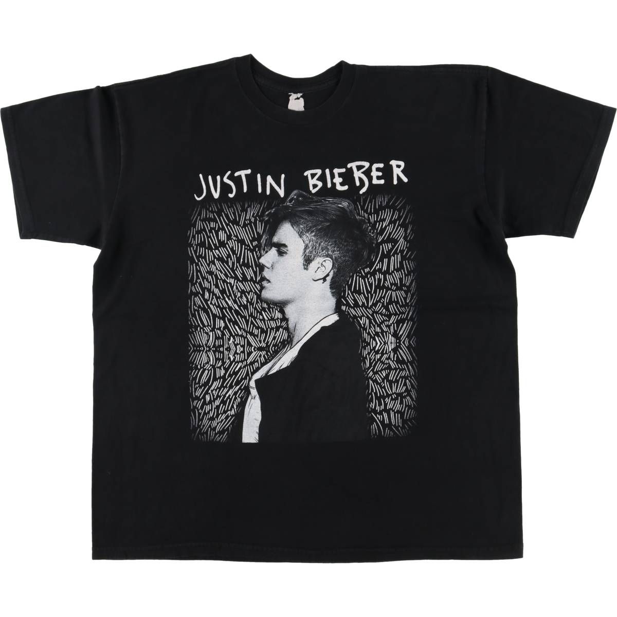 古着 JUSTIN BIEBER ジャスティンビーバー バンドTシャツ バンT メンズS相当 /eaa565936 古着 JUSTIN BIEBER ジャスティンビーバー バンドTシャツ バンT