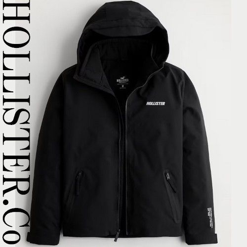 HOLLISTER】ホリスター☆メンズHooded FLEECE-LINED JACKET - メルカリ