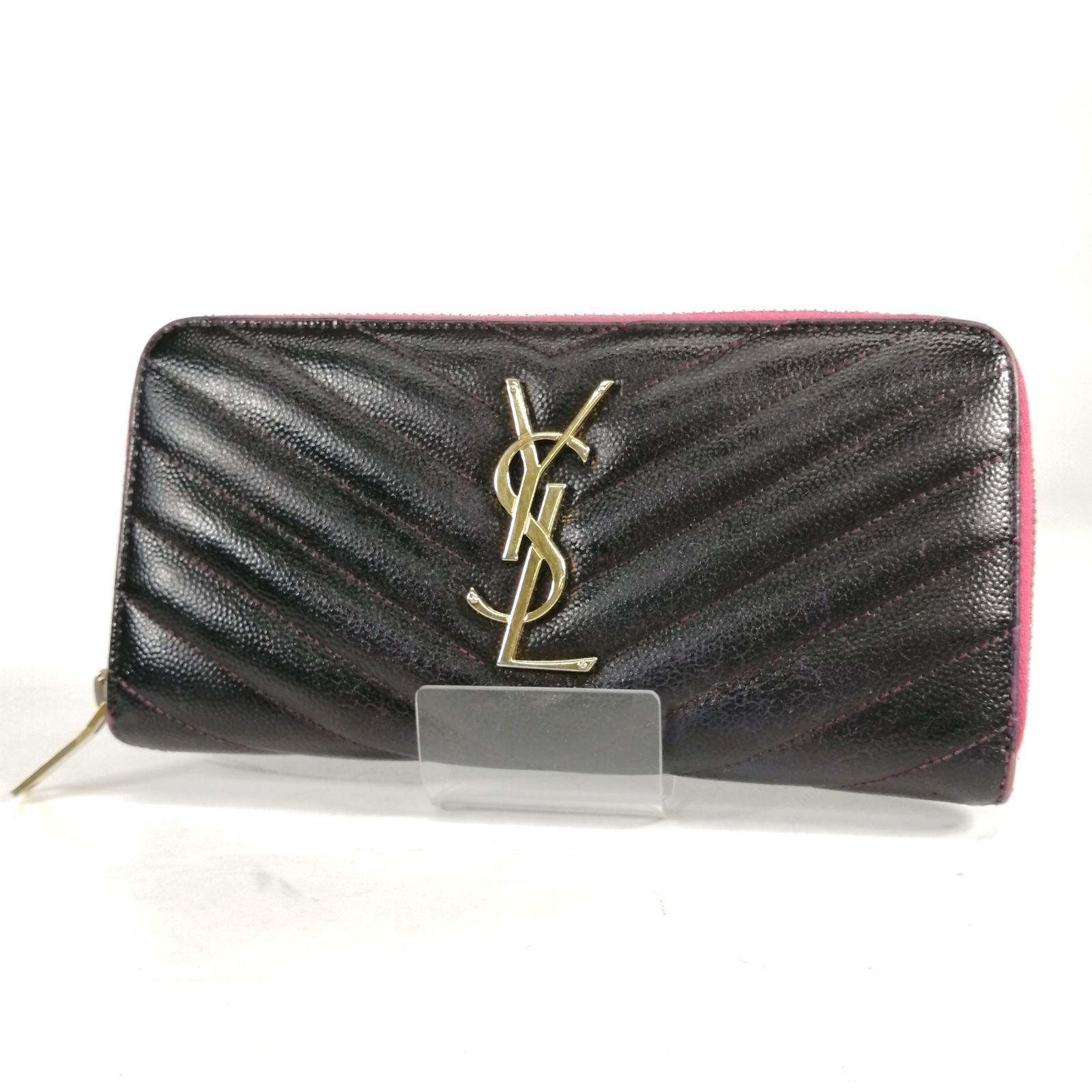 SAINT LAURENT サンローラン フルジップウォレット モノグラム長財布 SAINT LAURENT モノグラム フルジップ ウォレット ラウンド