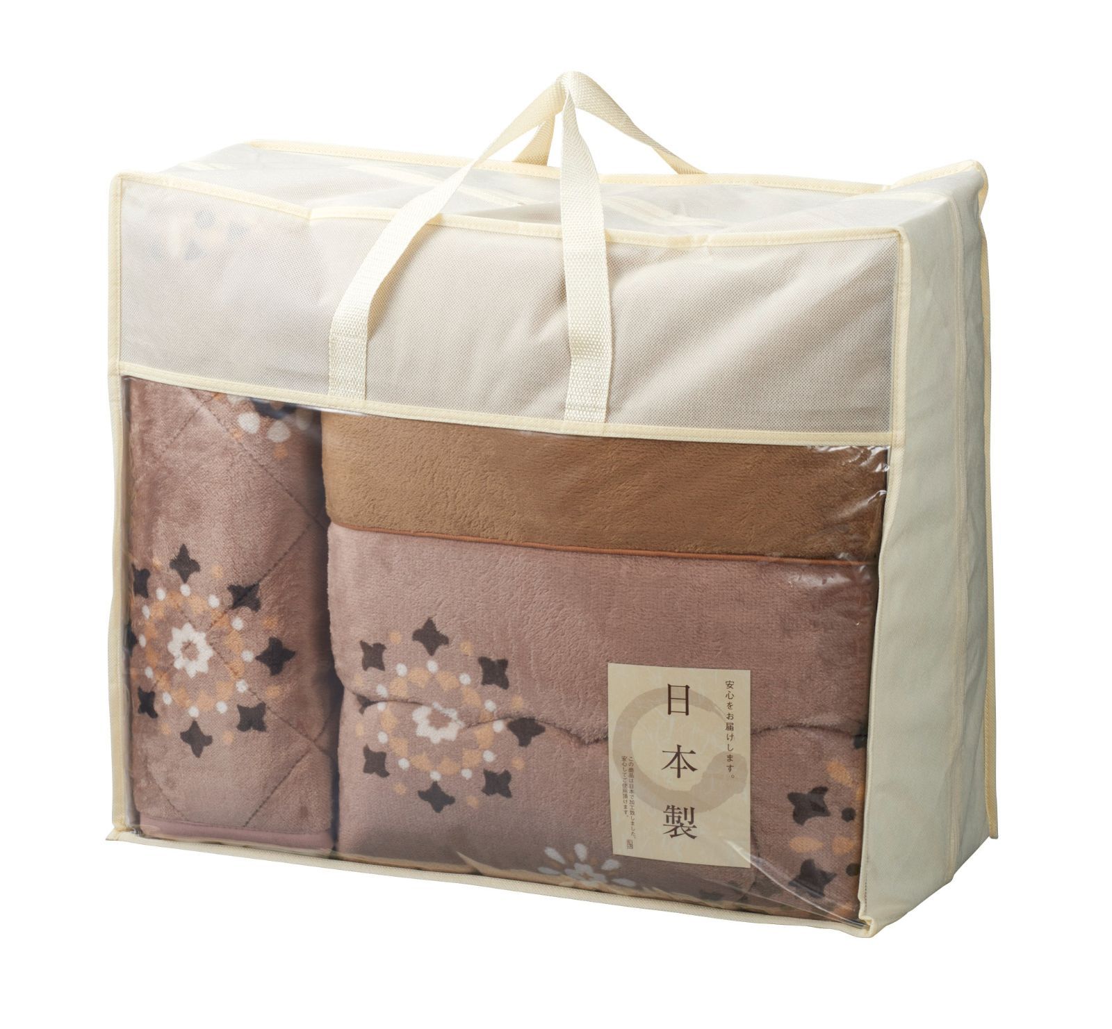 日本製 吸湿発熱わた入りやわらかタッチわた入り毛布布団-敷パッド