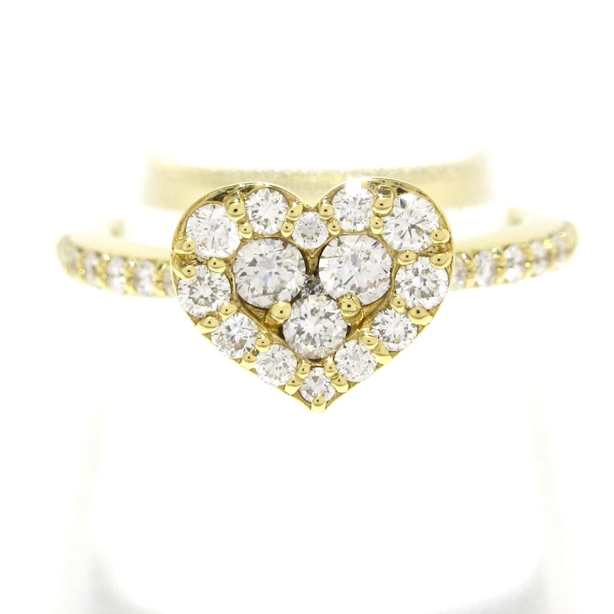 PonteVecchio(ポンテヴェキオ) リング美品 - K18YG×ダイヤモンド  