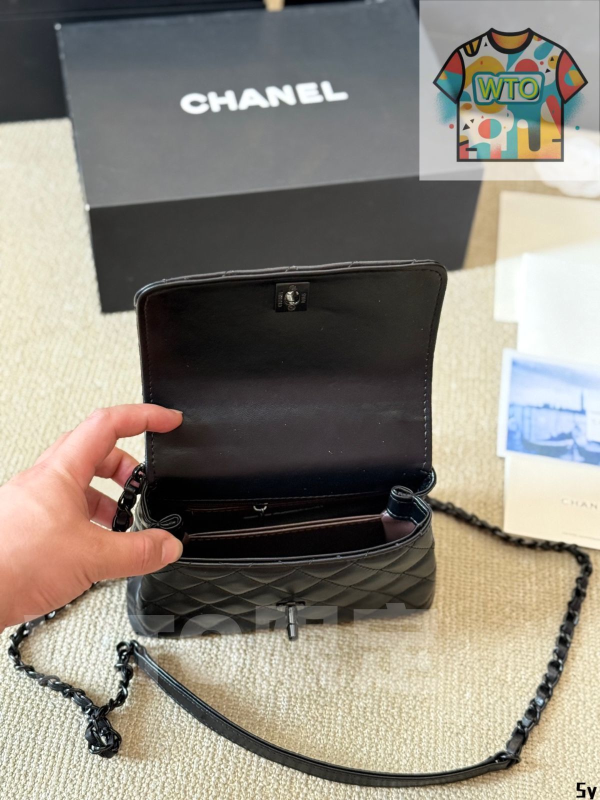 ココ 新サイズ！可愛すぎるサイズ感 CHANEL ココハンドル 14.5cm