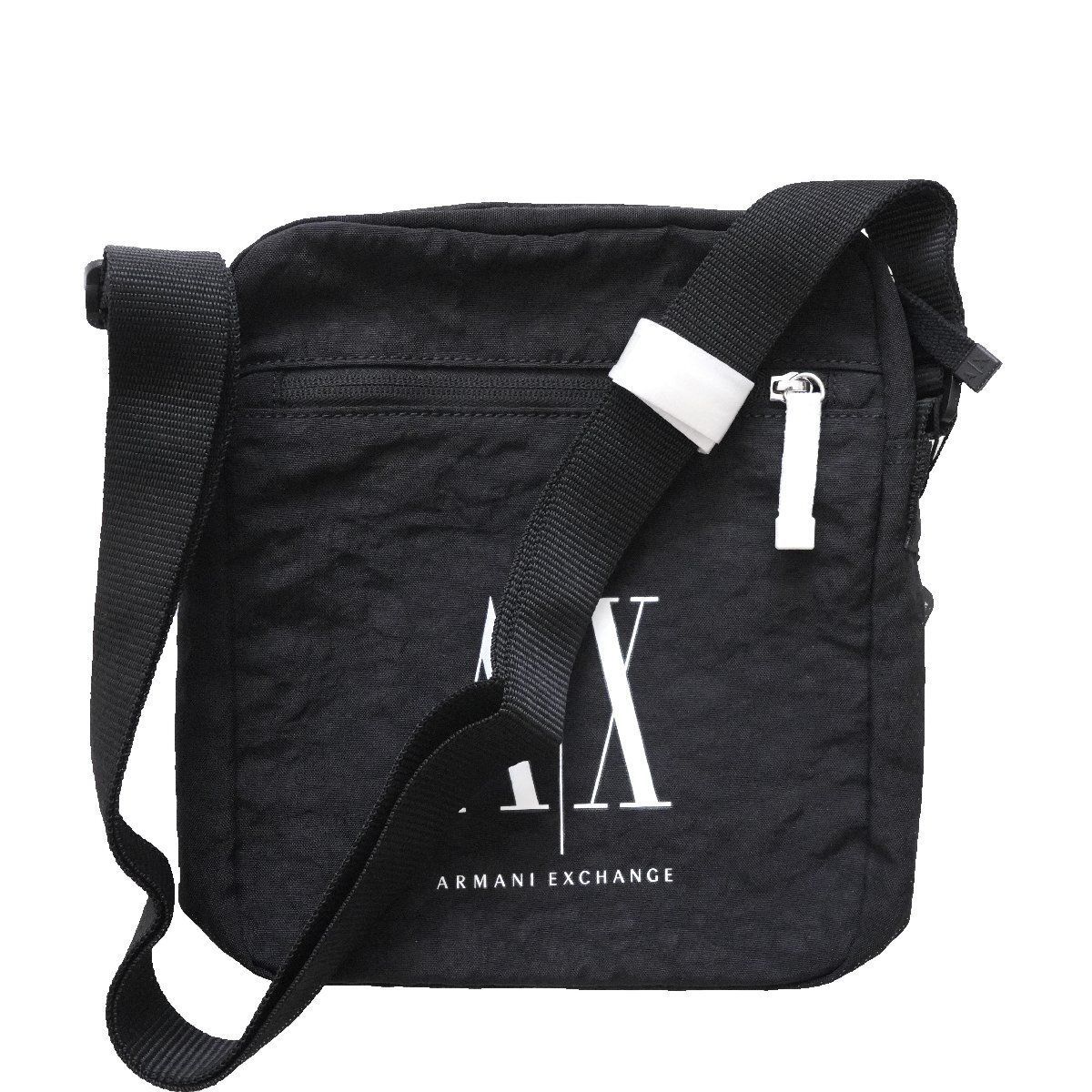 新品未使用Armani Exchange AXロゴミニポーチ付きショルダーバッグ