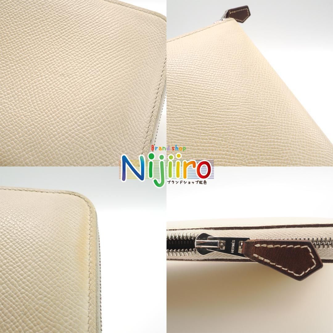 極美品】エルメス アザップ シルクイン ラウンドファスナー 長