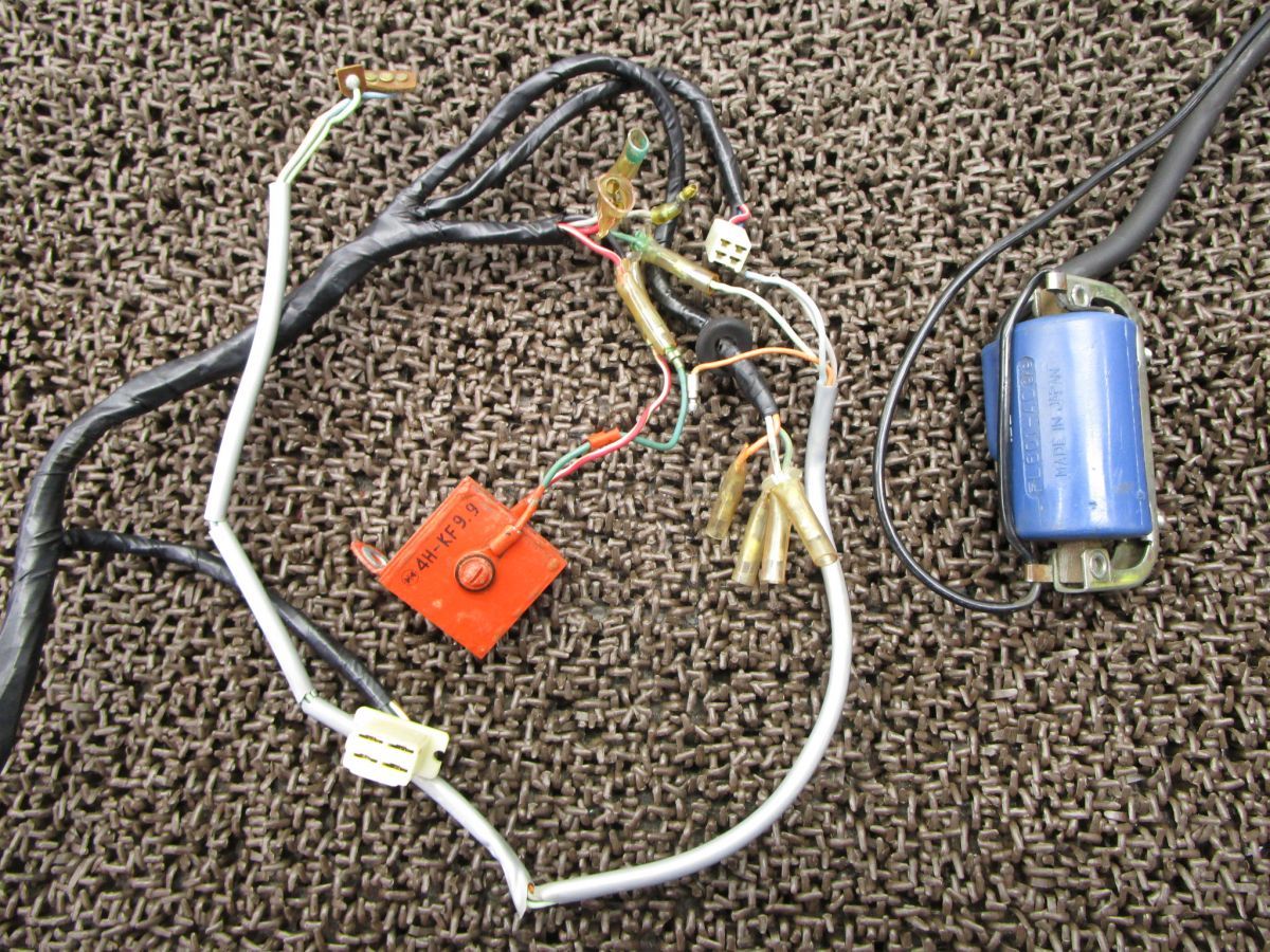 ダックス70 メインハーネス イグニッションコイル △Q510 ST70 ホンダ プラグキャップ ST70E Dax キャブ車 6V