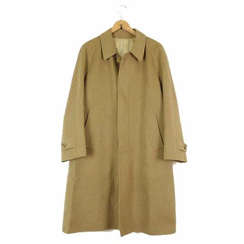 【AGNONA】アニオナ 美品コート42/Ｍ ネイビーアルパカ65%イタリア製 COLのアルスターカラーコートをAGNONA（アニオナ）のビンテージ