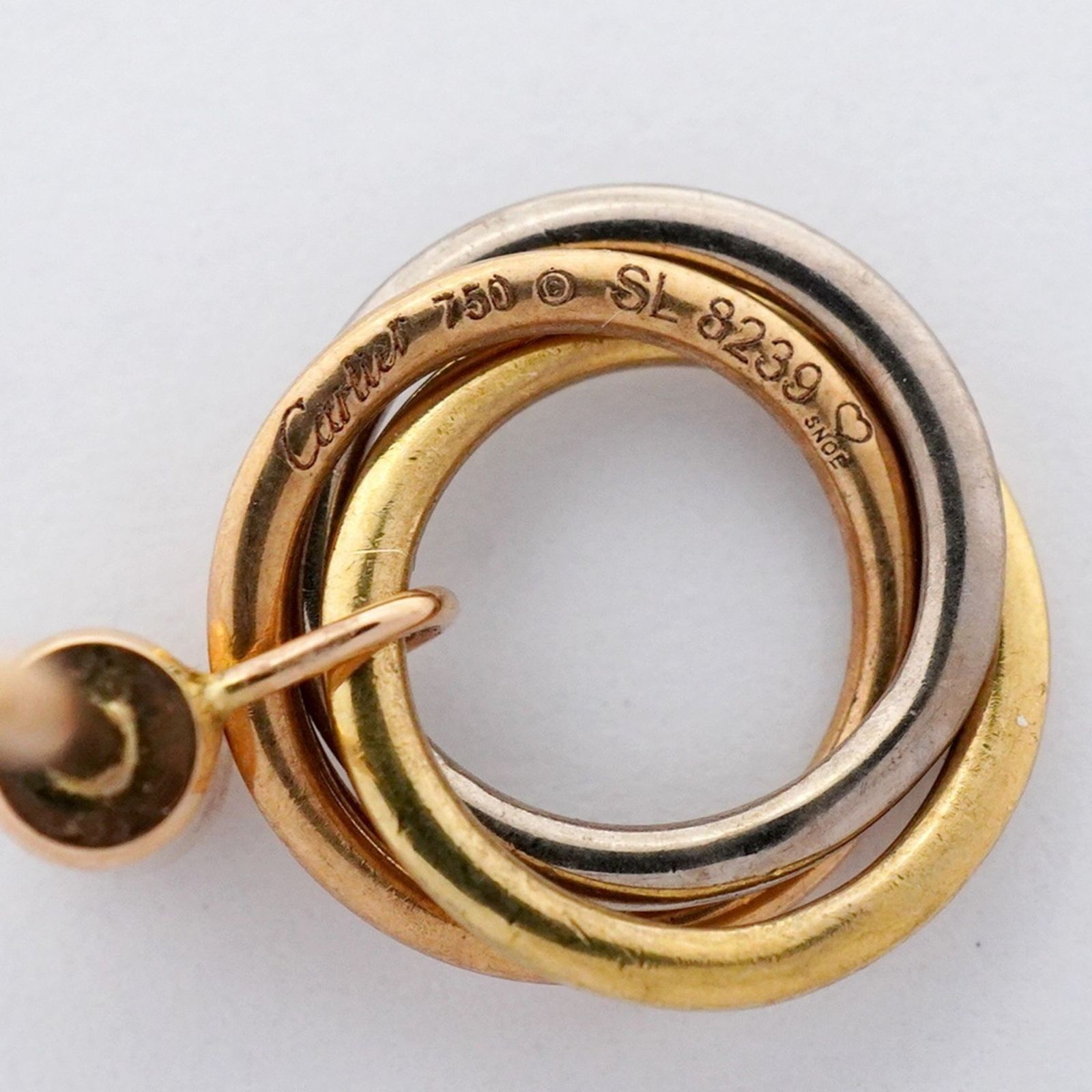 カルティエ Cartier カルティエ ピアス トリニティ 1PD 18KYG イエローゴールド 18KWG ホワイトゴールド 18KPG ピンクゴールド ダイヤモンドレディース FORTGASGNV_COM_BR