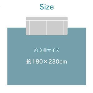 SALE,新品 接触冷感 ラグ マット 約180×230cm 3帖 ブラウン 軽量 洗える ウォッシャブル 掃除簡単 COOL 霜降り