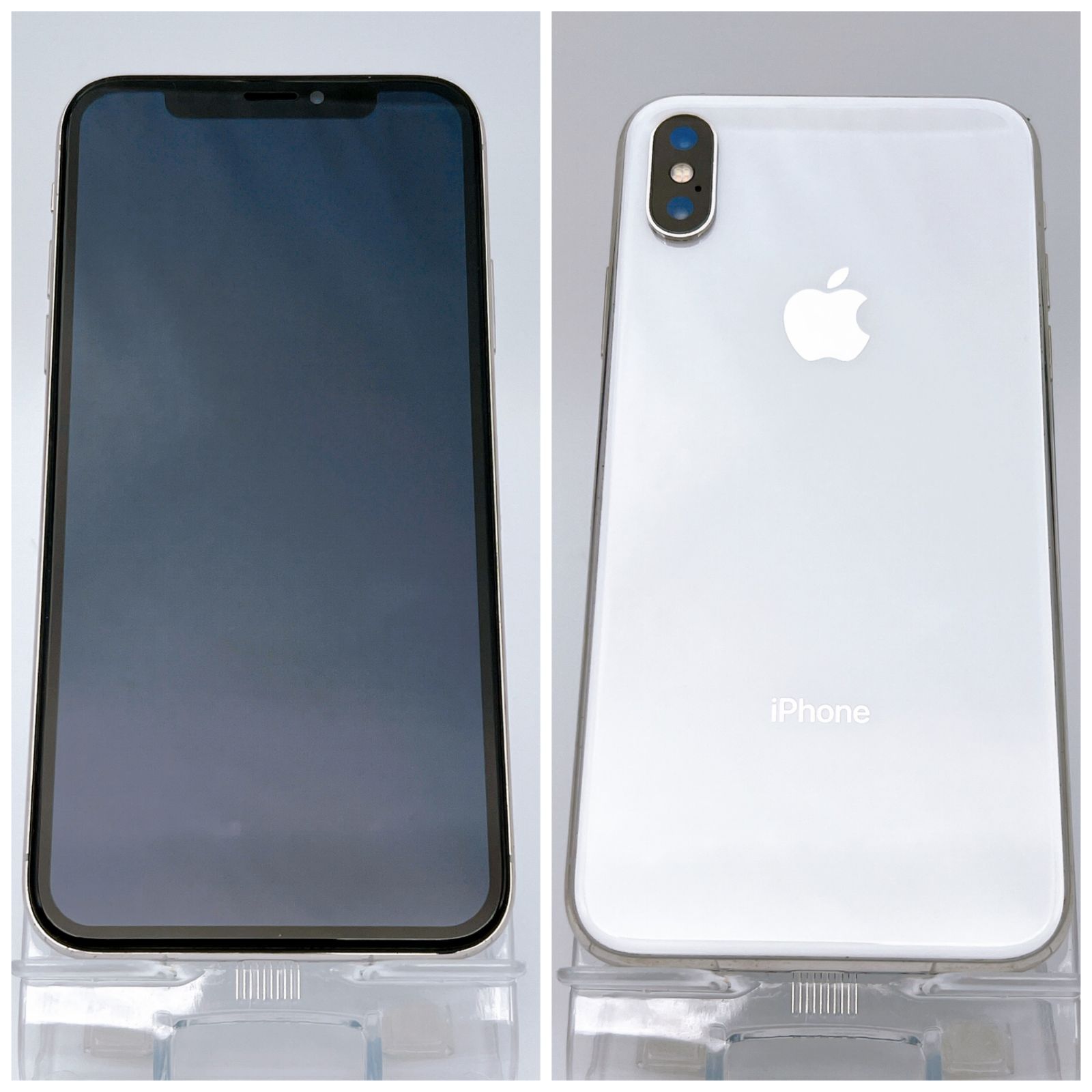 iPhoneX 64GB シルバー【SIMフリー】新品バッテリー - apple専門店