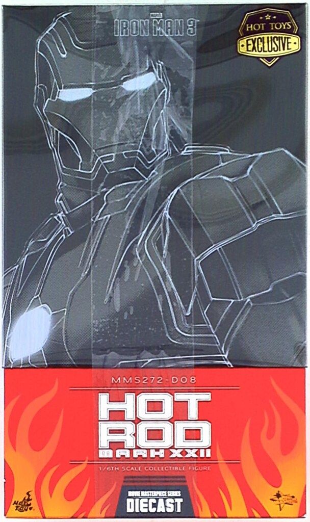 HOTTOYS MOVIE MASTERPIECE DIECAST IRON MAN MARK 22 | HOT ROD MMS272
