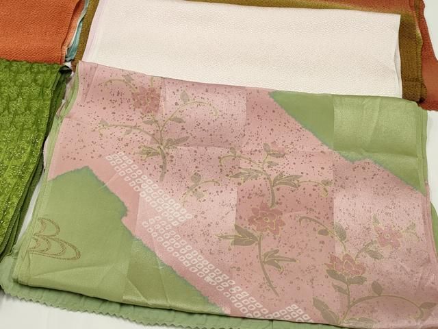 平和屋着物☆和装小物 上質な帯揚げ 10枚セット 逸品 CAAM5279qe