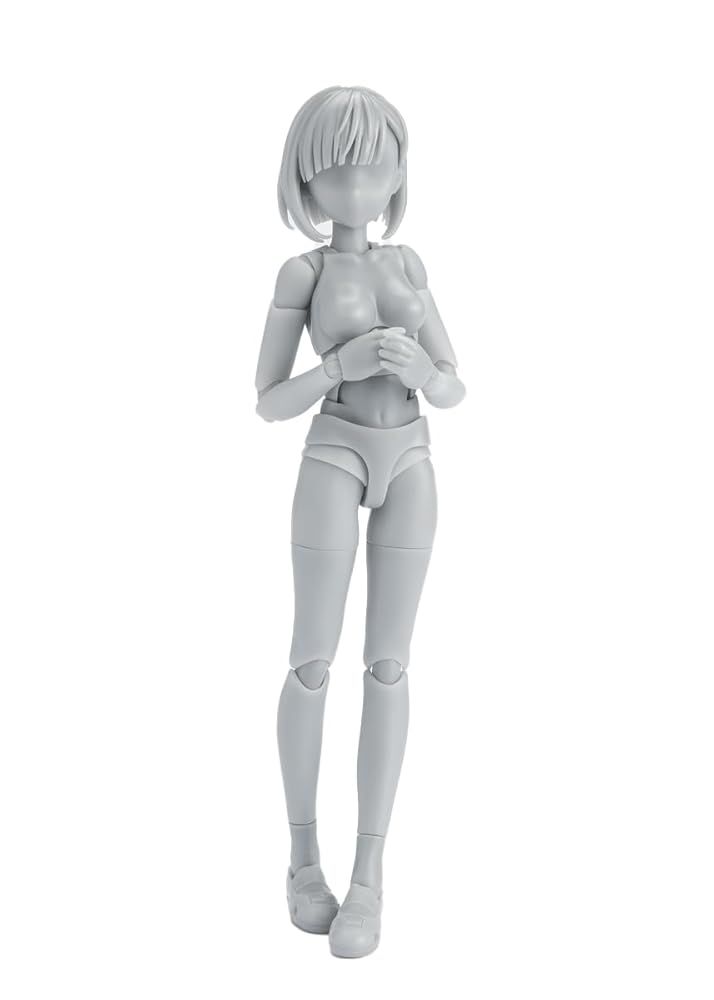 TAMASHII NATIONS S.H.フィギュアーツ ボディちゃん -スクールライフ- Edition DX SET (Gray Color Ver.) 約130mm PVCu0026ABS製 可動フィギュア