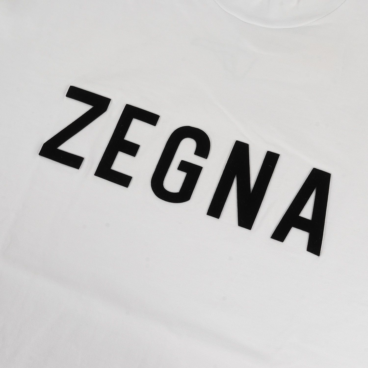 FEAR OF GOD フィアオブゴッド Tシャツ サイズ:L 20AW Ermenegildo Zegna オーバーサイズ モックネック 半袖Tシャツ Cotton T-shirt ホワイト 白 トップス カットソー【メンズ】