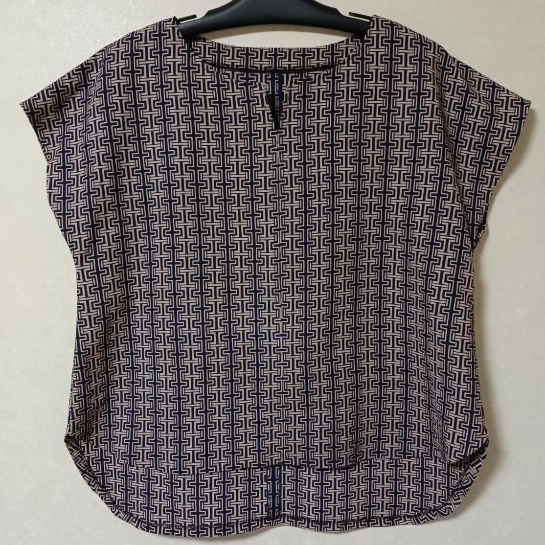 ハンドメイド・柿渋染・着物、浴衣・パフスリーブカットソー 母さんの浴衣リメイク 浴衣(ちびまる子ちゃん）の柿渋染めパンツ