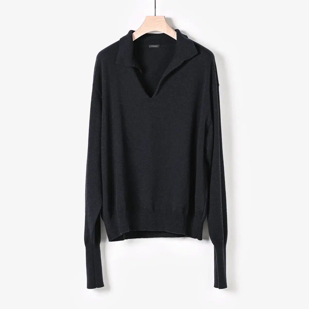 24aw comoli COMOLI(コモリ) カシミア スキッパー ニット 24aw comoli COMOLI(コモリ) カシミア スキッパー ニット