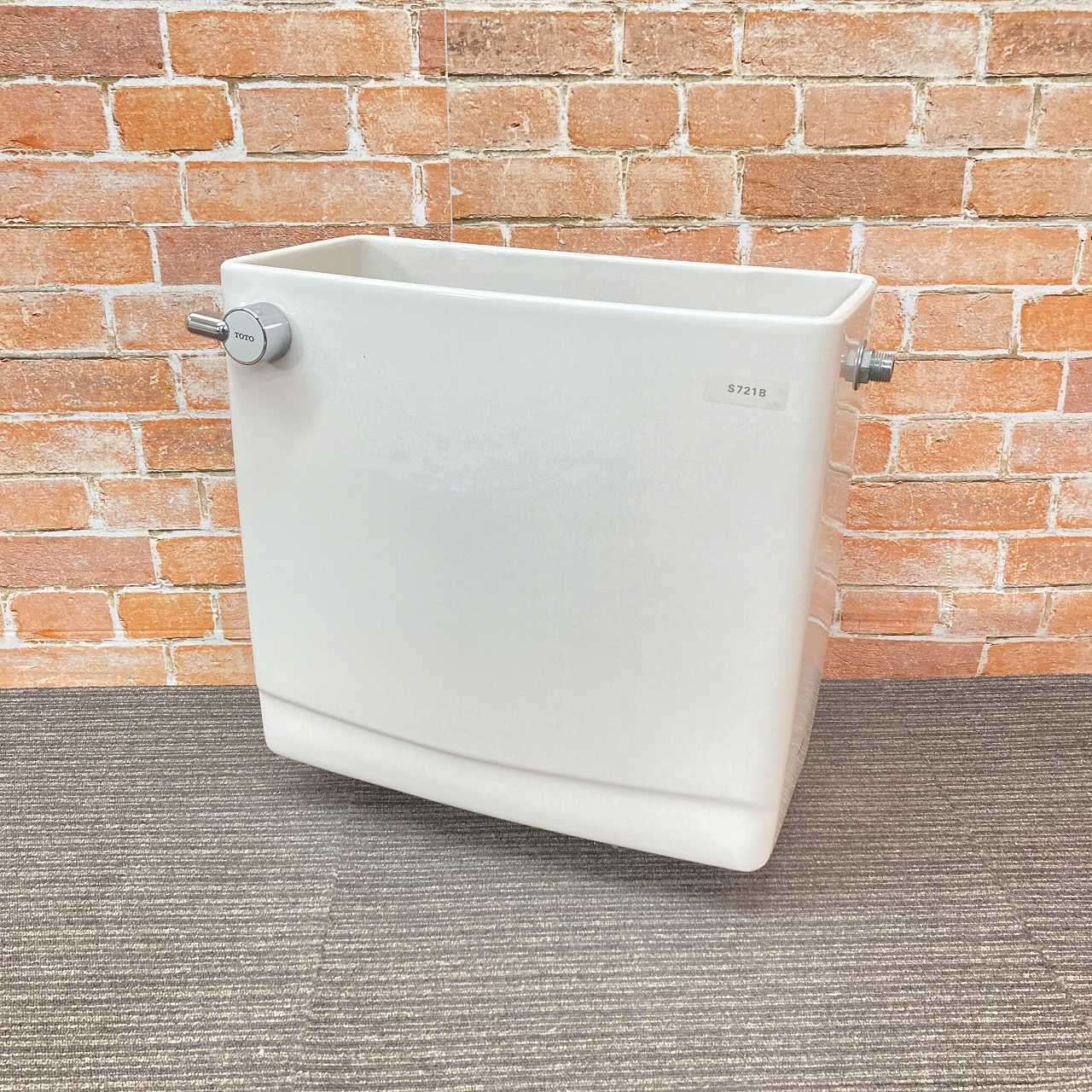 TOTO 洋式 トイレ便器 蓋なし ロータンクのみ S721B SC1 パステルアイボリー 22E051501