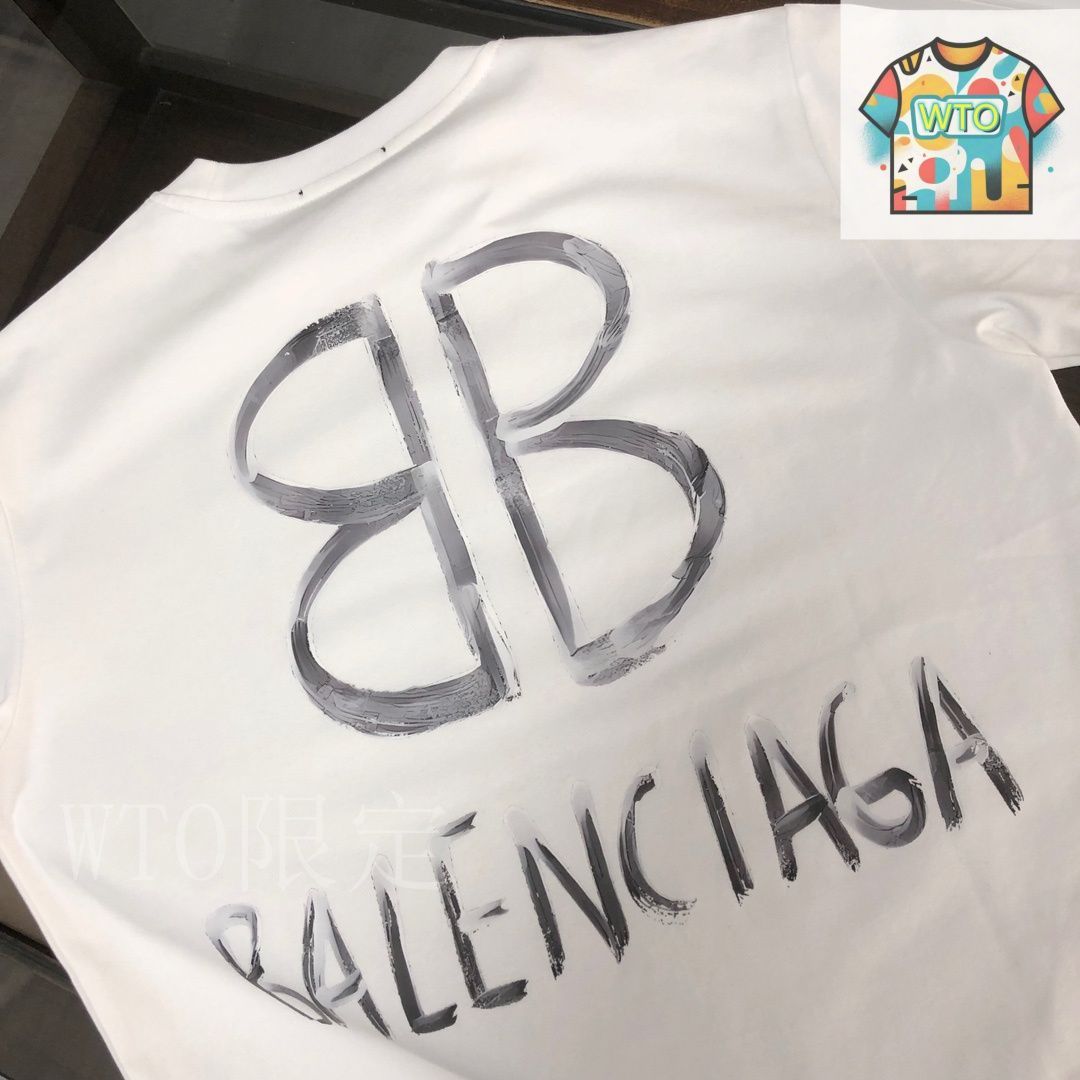 【BALENCIAGA】アイボリー ロゴ 半袖 Tシャツ 楽天市場】バレンシアガ Tシャツ カットソー 半袖 トップス