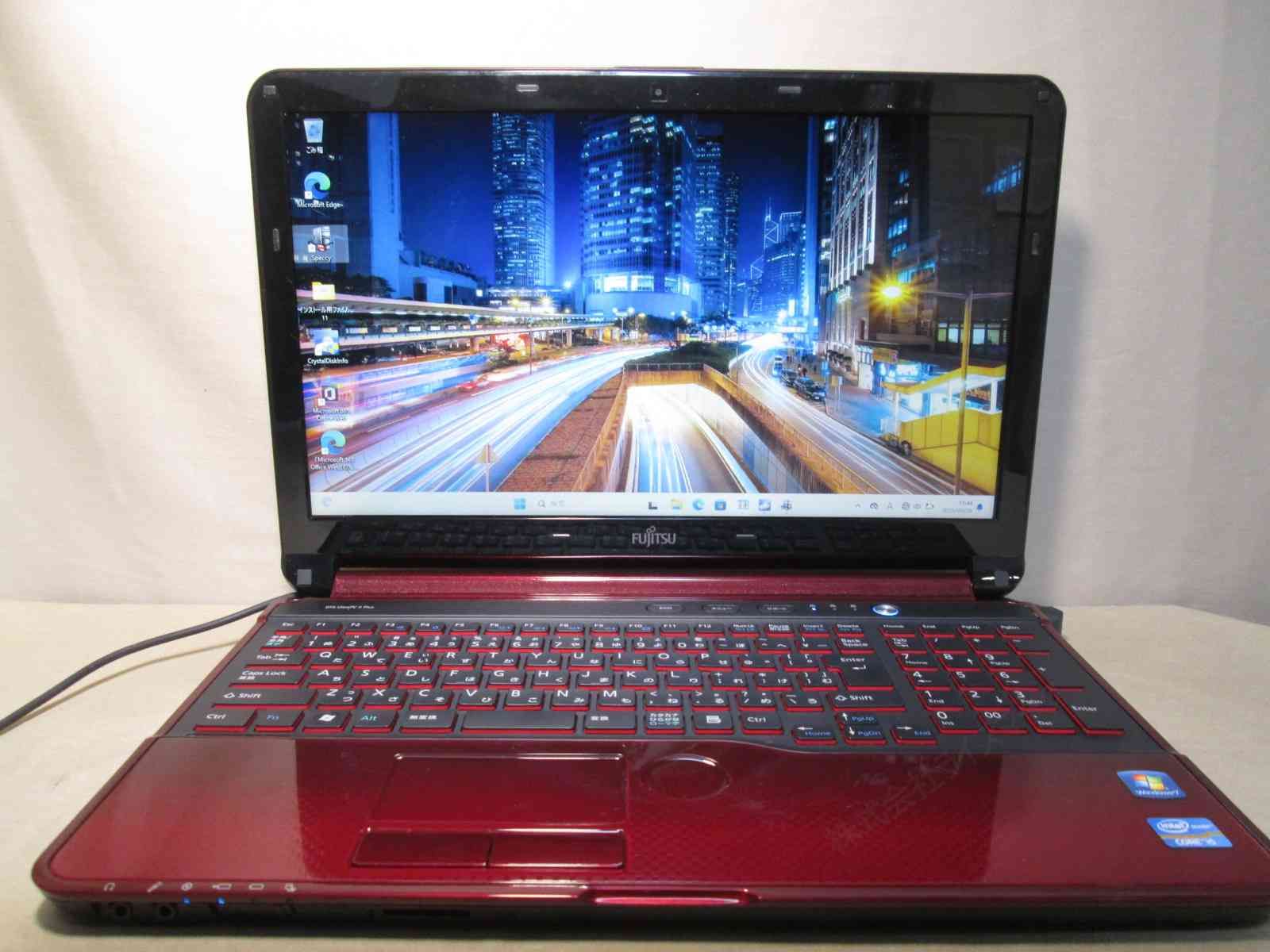 FUJITSU LIFEBOOK AH54/G Win10 Home 64bit Core i5 2450M メモリ8GB