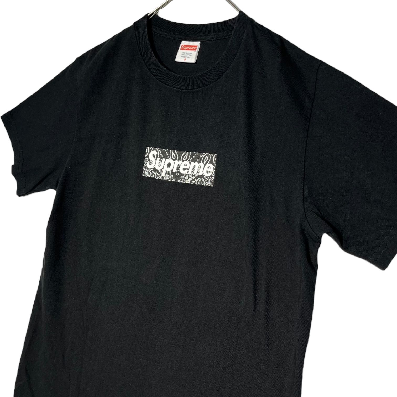 SUPREME(シュプリーム) 19AW Bandana box logo tee バンダナ ボックス 