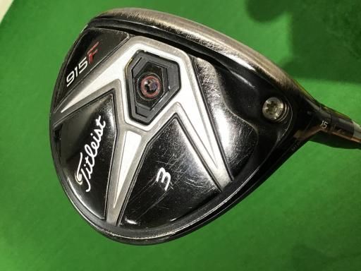 タイトリスト 915 F 3W 15° フェアウェイウッド FW 純正特注シャフト フレックスS メンズ 男性用 右利き 右用 Cランク ゴルフクラブ
