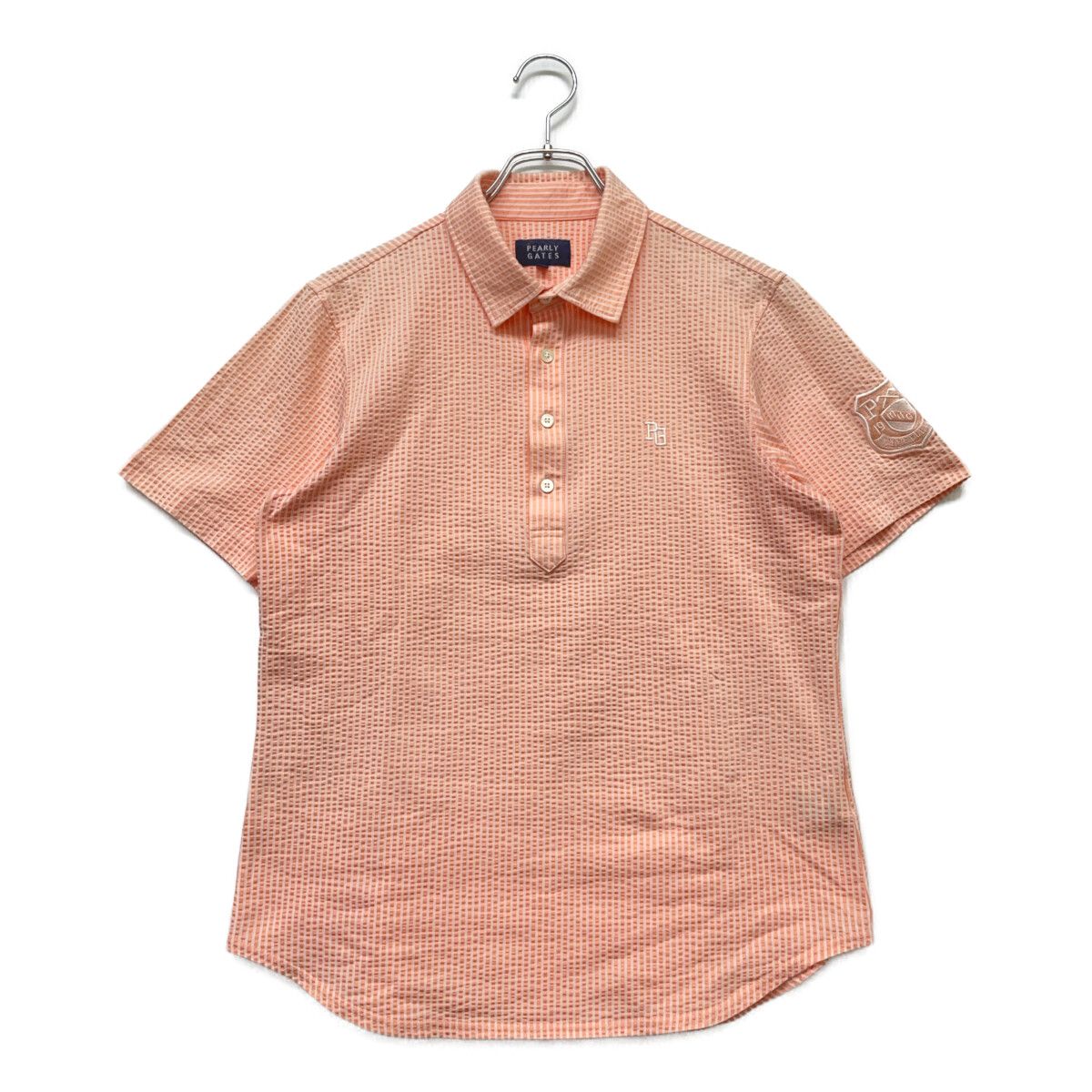 PEARLY GATES - パーリーゲイツ　メンズポロシャツ　正規品 PEARLY GATES (パーリーゲイツ) ポロシャツ メンズ SIZE L