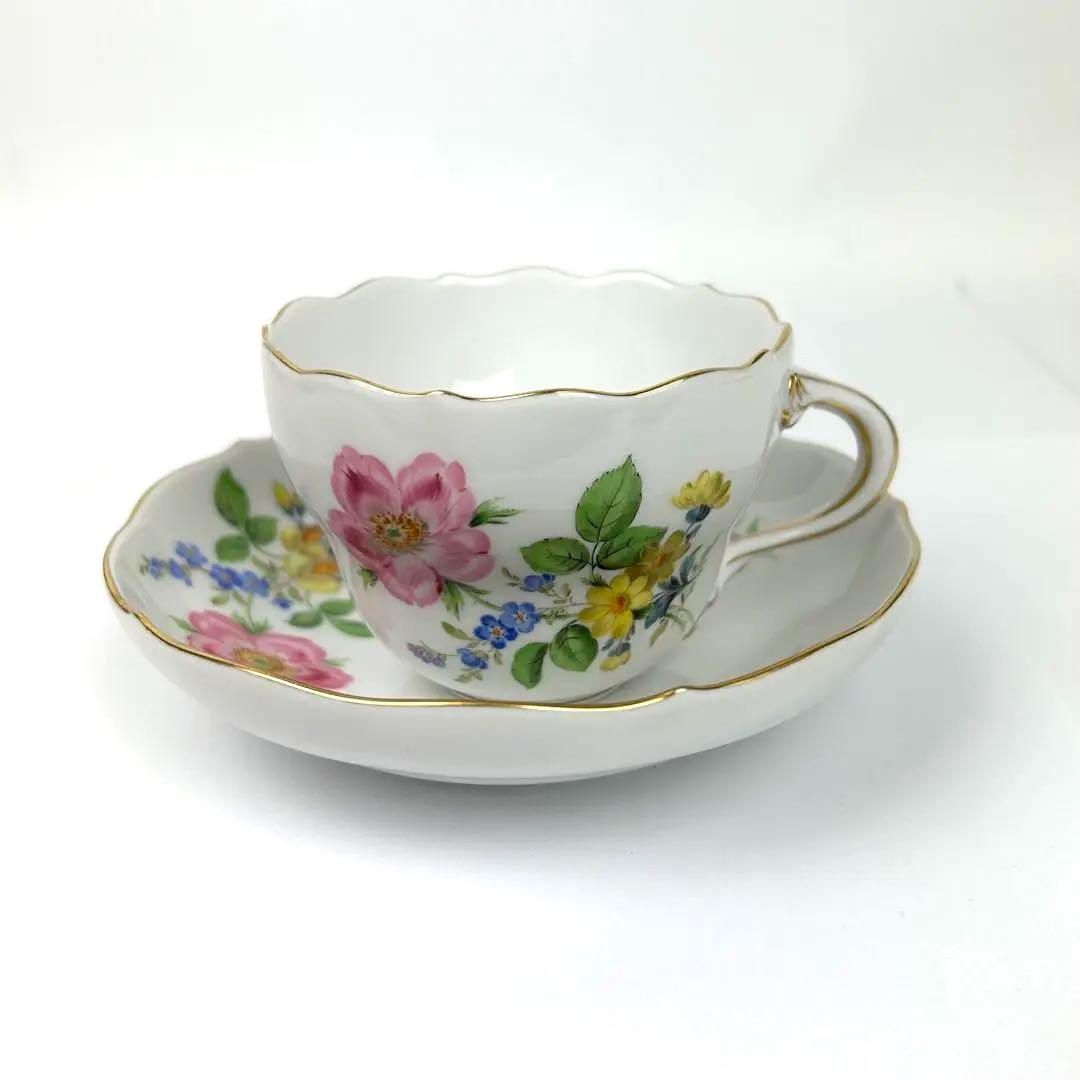 Meissen マイセン　ティーセット 花柄 未使用 楽天市場】マイセン (Meissen) アンティーク 花模様 ハイ