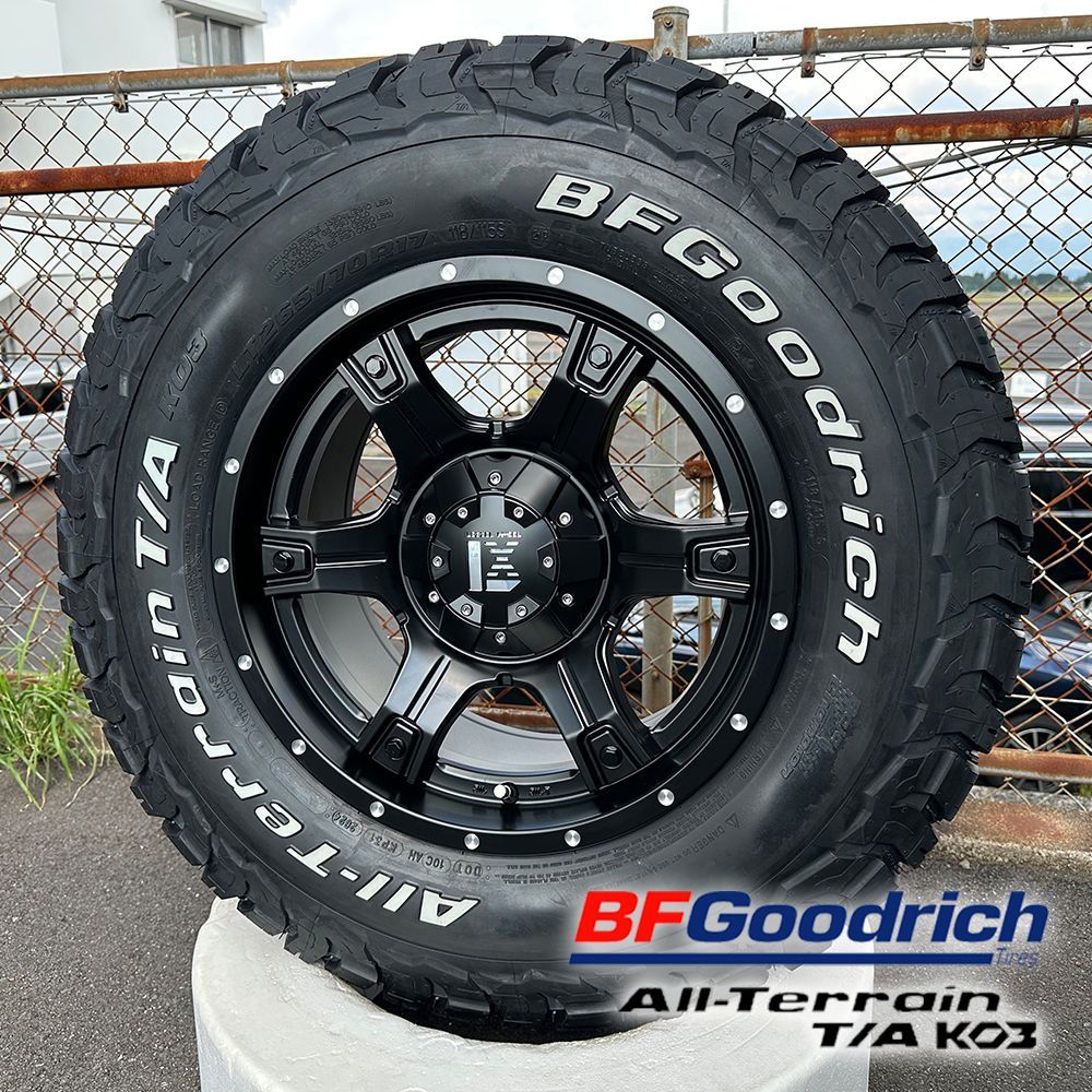 プラド FJクルーザー ハイラックス 17インチ BF グッドリッチ オールテレン KO3 265/65R17 265/70R17 285/70R17  17インチ タイヤホイールセット OutLaw - メルカリ