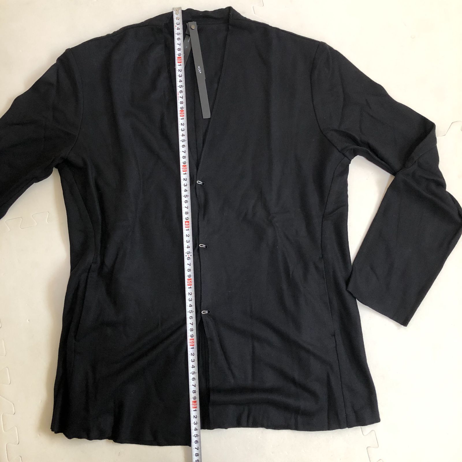 コ 未使用 タグ付 WJK 6874 wn04e 2-ply hook cardigan 2プライフック 