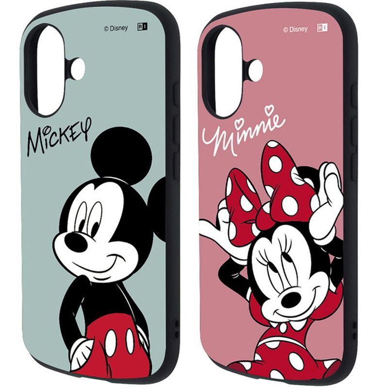 iPhone16 ケース ディズニー iPhone 16 PRO ハイブリッド カバー