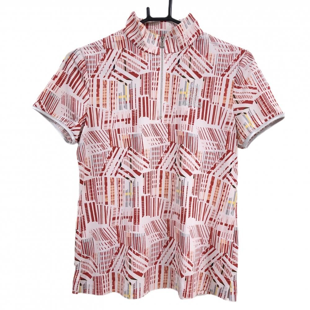 美品】LANVIN SPORT ハイネックハーフジップシャツ タータンチェック