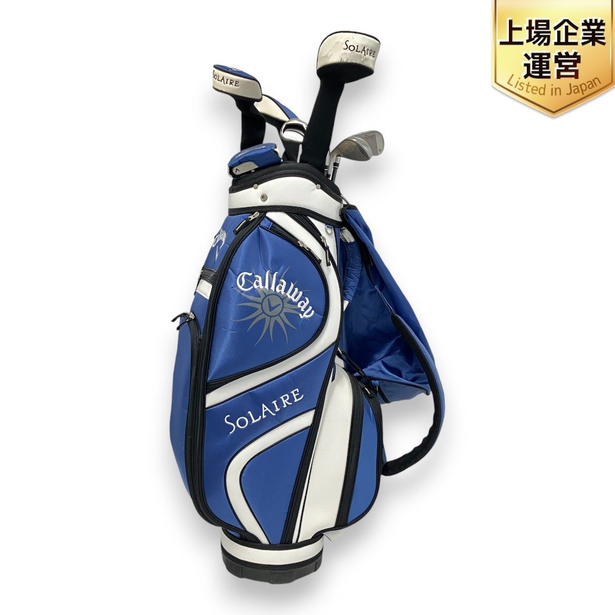 Callaway SOLAIRE 7本セット キャディバッグ付き レディース キャロウェイ ソレイル ゴルフクラブ 中古 Z9337222 - メルカリ