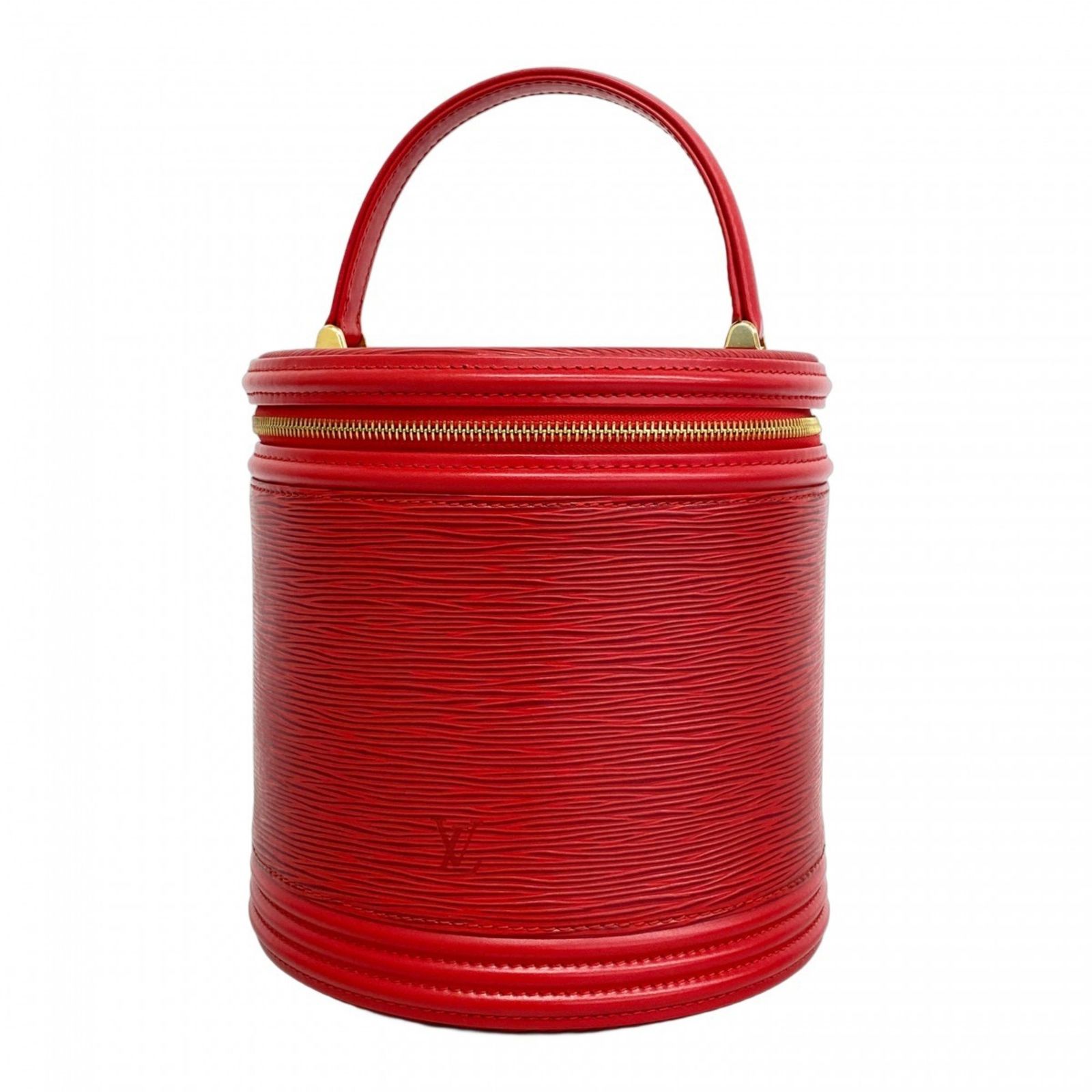 正規品 ルイヴィトン バニティバッグ エピ カンヌ 赤 ハンドバッグ 片手 ルイ・ヴィトン(Louis Vuitton) ルイ・ヴィトン ハンドバッグ