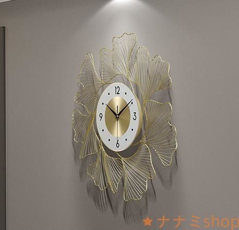 家のモダンなリビングルームのレストランの装飾壁時計ひまわりシンプルなファッション壁時計花びらエッジ壁時計