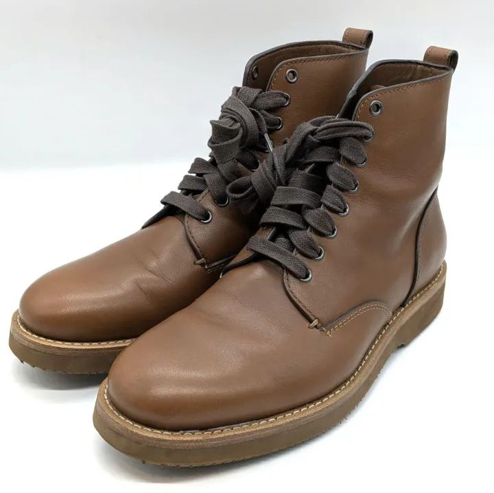 COACH コーチ メンズ レザー ダービーブーツ 本革 10D 27.0cm