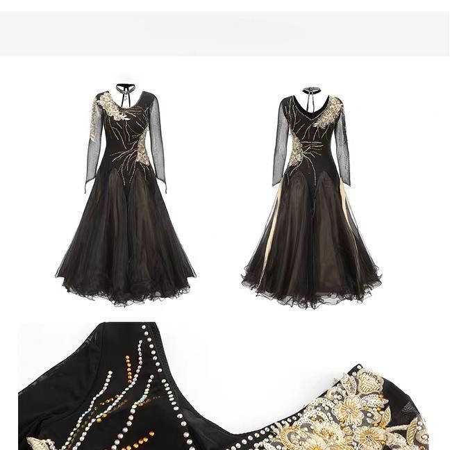 オーダーメイド 競技ダンスドレスブ