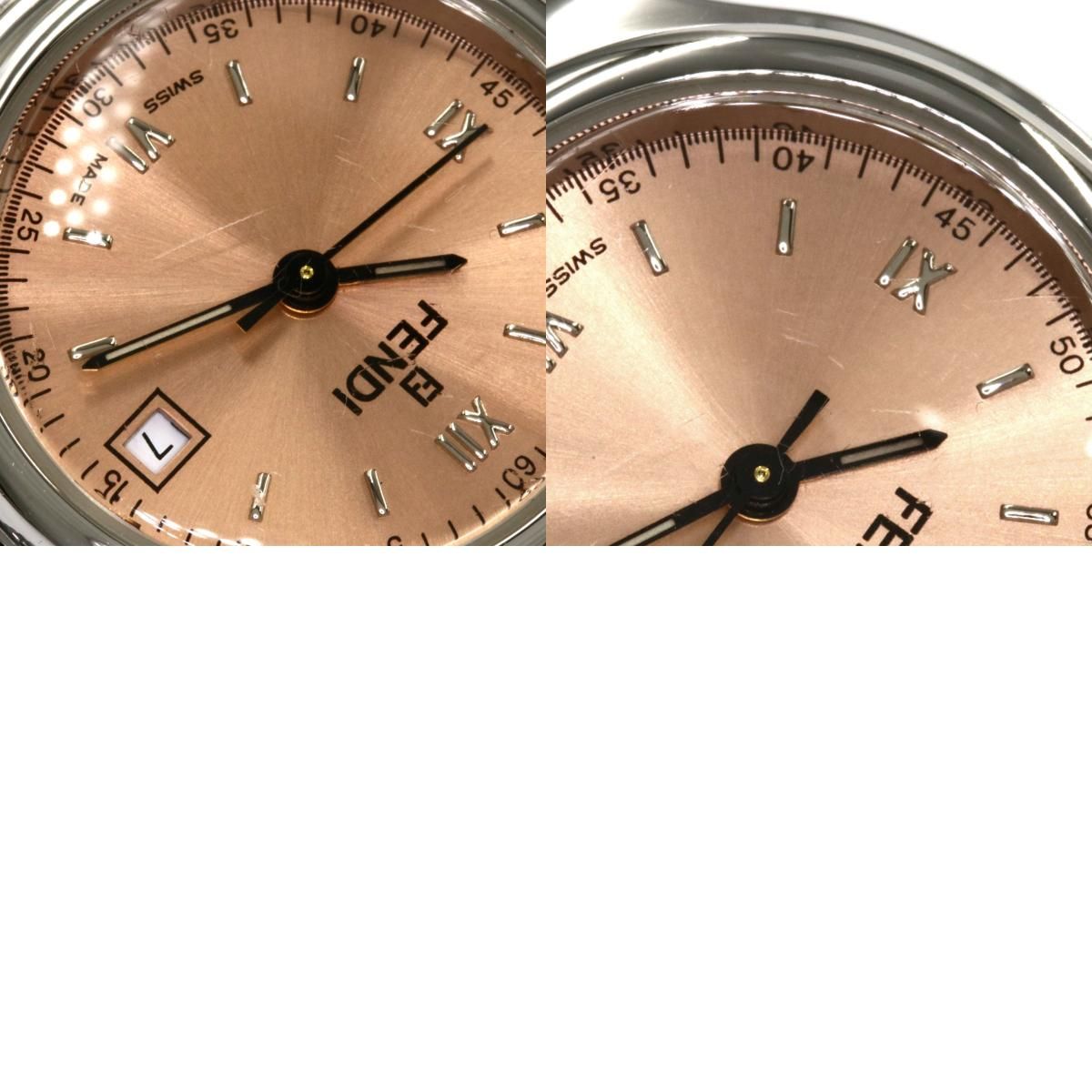 FENDI 210L ラウンドフェイス 腕時計 SS SS レディース腕時計タイプ 
