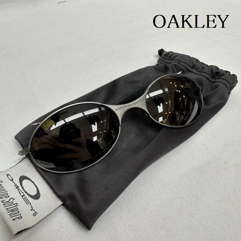 OAKLEY オークリー E WIRE イーワイヤー チタニウムモデル サングラス フレーム LIGHT/BLACK 　(ma) OAKLEY オークリー サングラス イーワイヤー メタルフレーム e