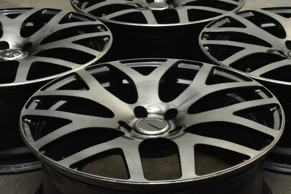 サイズ 鍛造 RAYS WALTZ FORGED S7 ヴァルツフォージド 19in 8J 48 PCD108 4本 ジャガー XF ボルボ S90 S60 プジョー 508 408