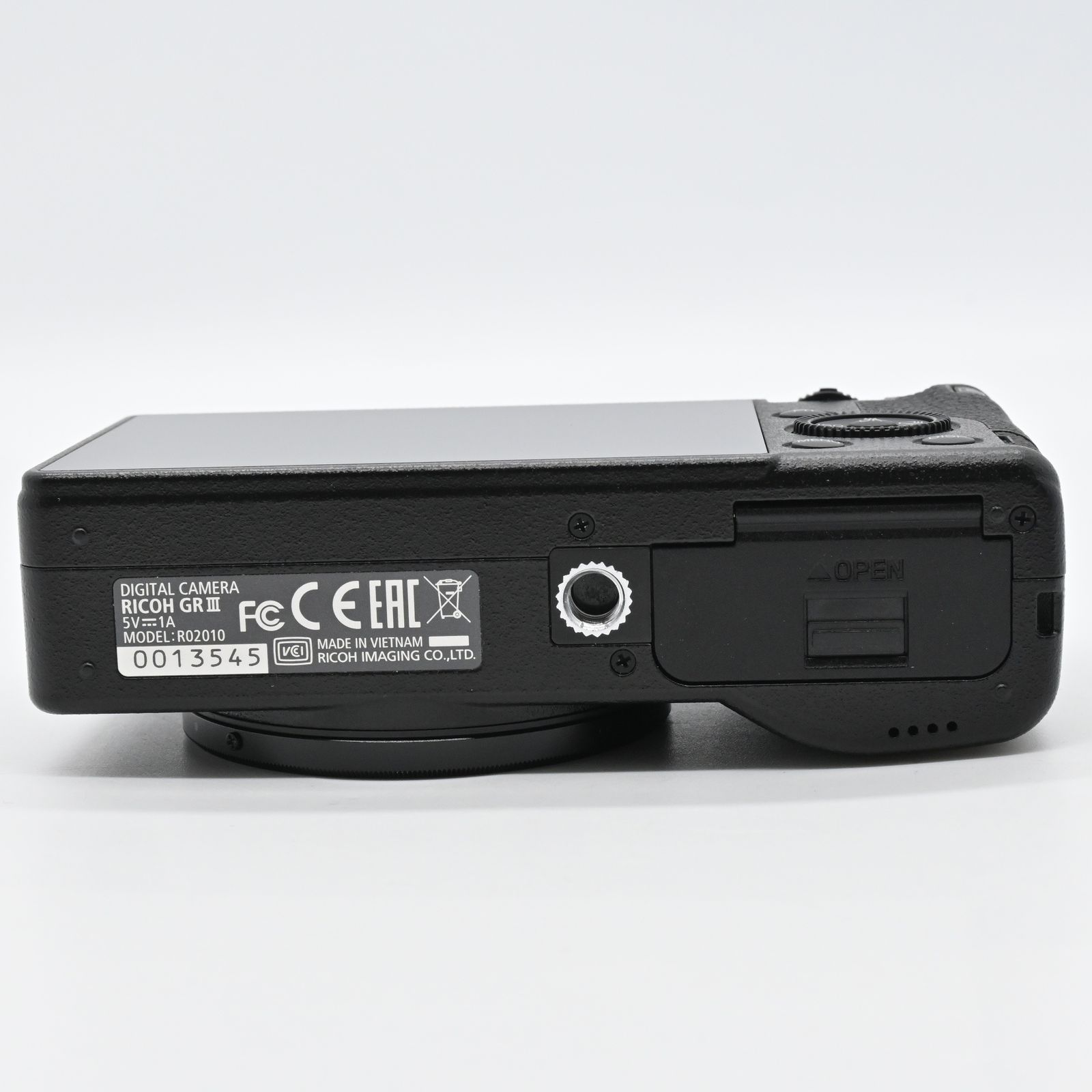  上品 RICOH GR Ⅲ ショット数 895回 コンパクトデジタルカメラ デジタルカメラ
