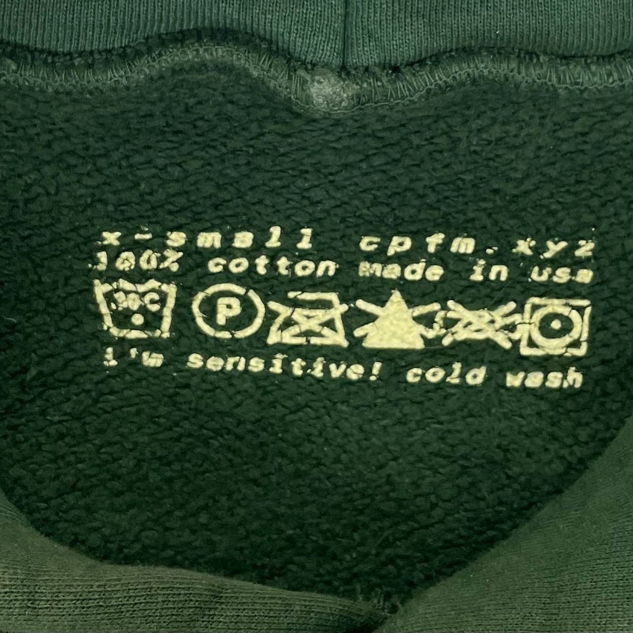 CACTUS PLANT FLEA MARKET YE MUST BORN AGAIN HOODED SWEATSHIRT 