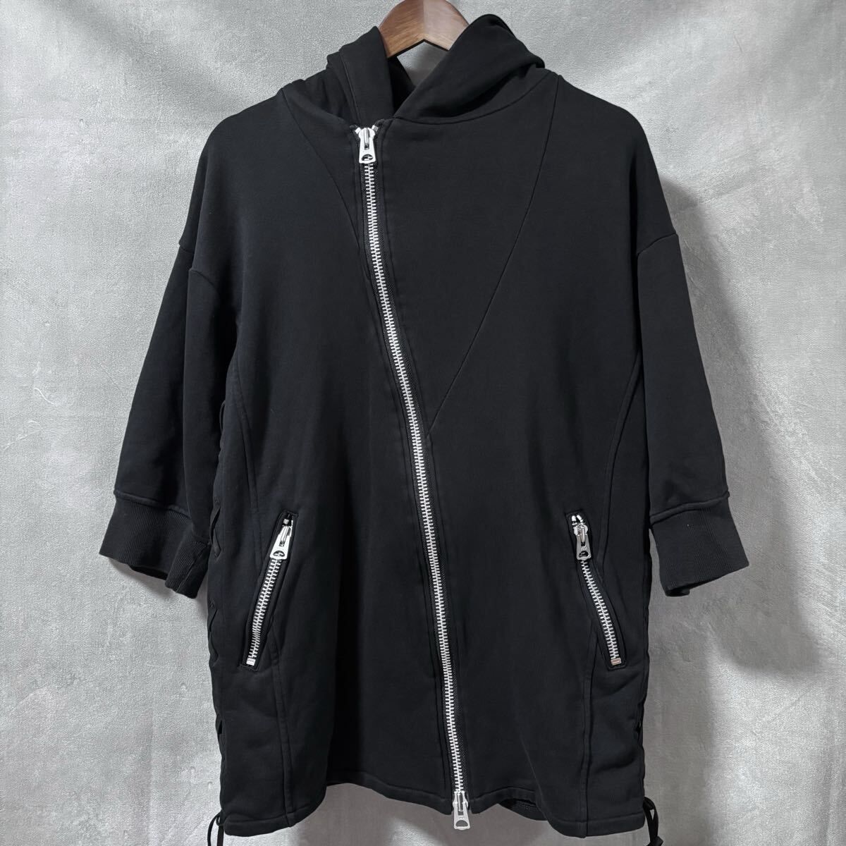 CIVARIZE シヴァーライズ Exceed 7分袖 レースアップ ギミック