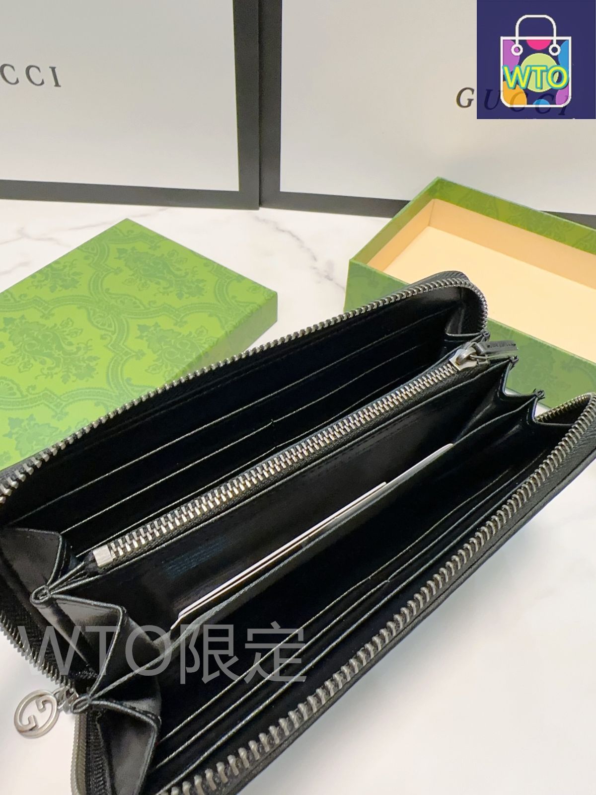 GUCCI 財布　新品未使用 GUCCI [正規ラッピング済] グッチ 財布 二つ折り財布 二つ折り