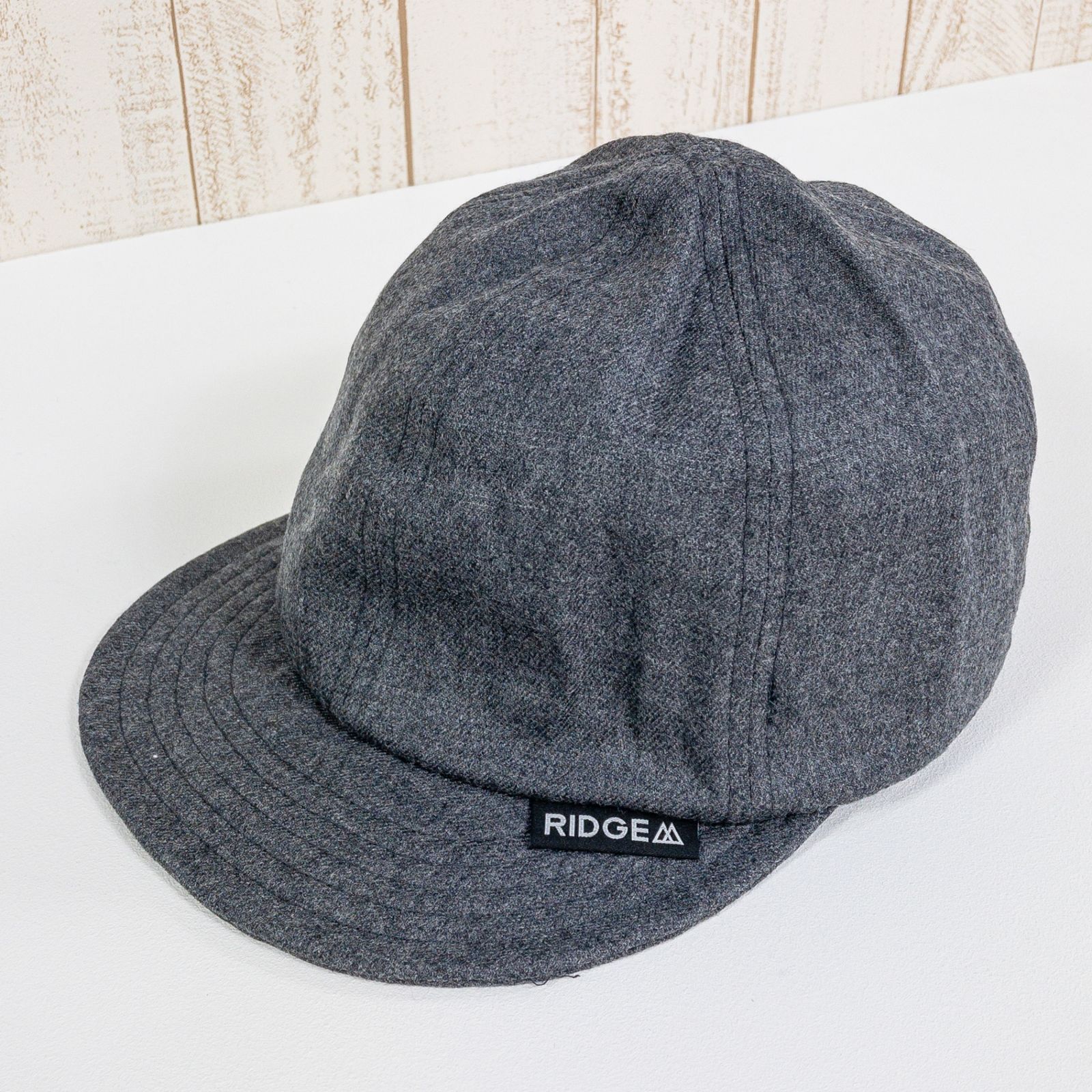 Unisex OneSize チャコール系 Ridge Mountain Gear リッジマウンテンギア フランネル ベーシック キャップ Flannel Basic Cap メリノウール Asian Heather Grey キャ