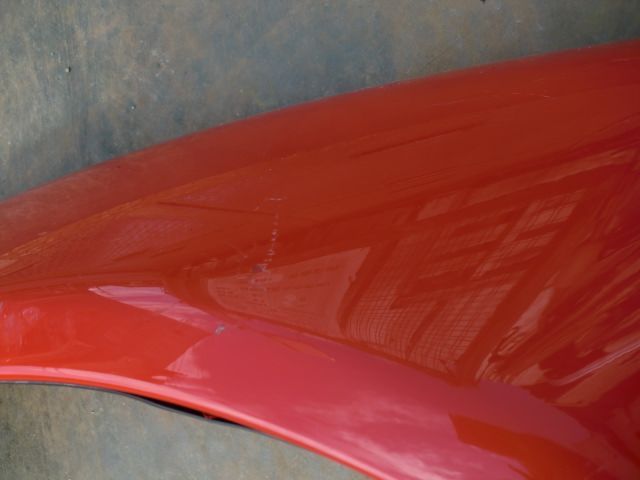 赤丸の右フェンダー フェアレディZ Z32 フロントフェンダー右 赤系 - メルカリ