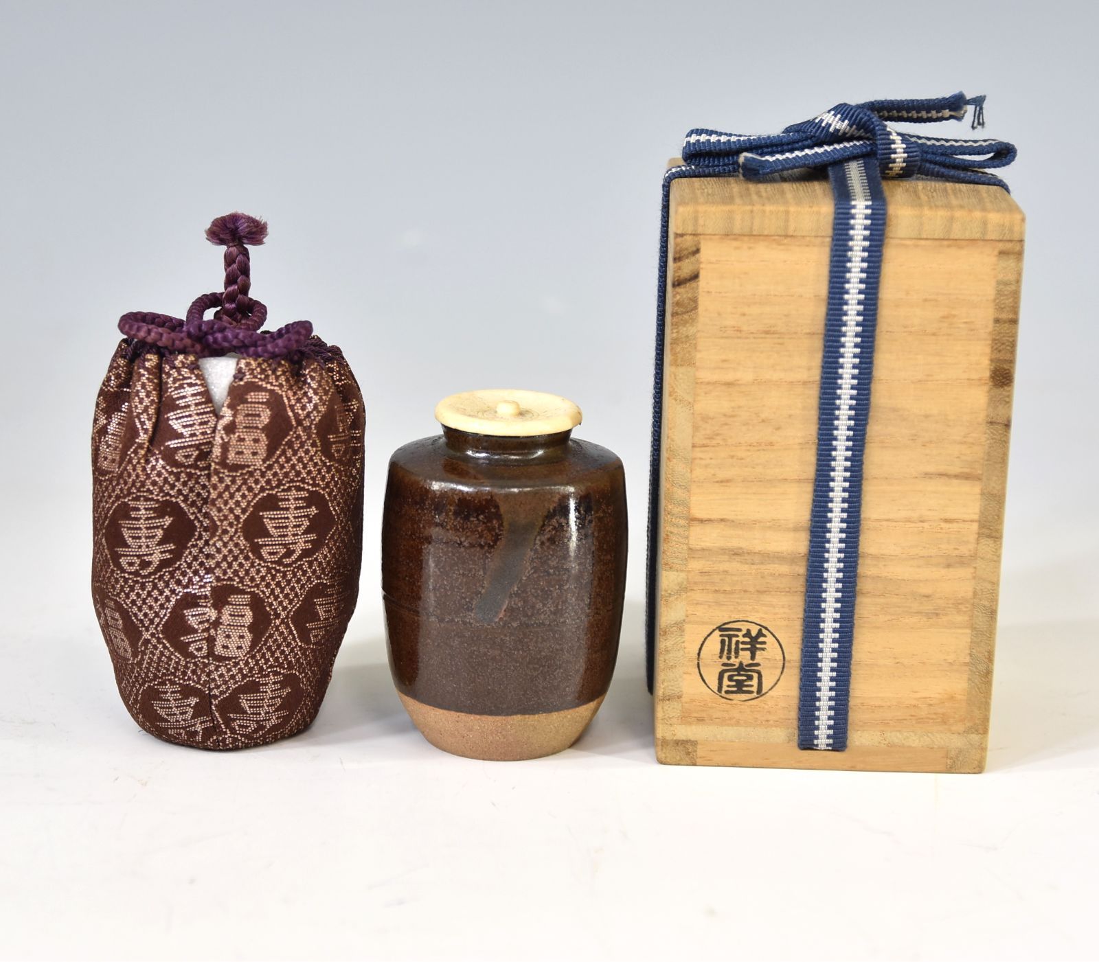 在銘 水入 茶道具 茶入 陶器 陶芸 archive vol.2】棗 茶入 茶心壺 茶道具 煎茶道具 漆器 漆芸 薄茶