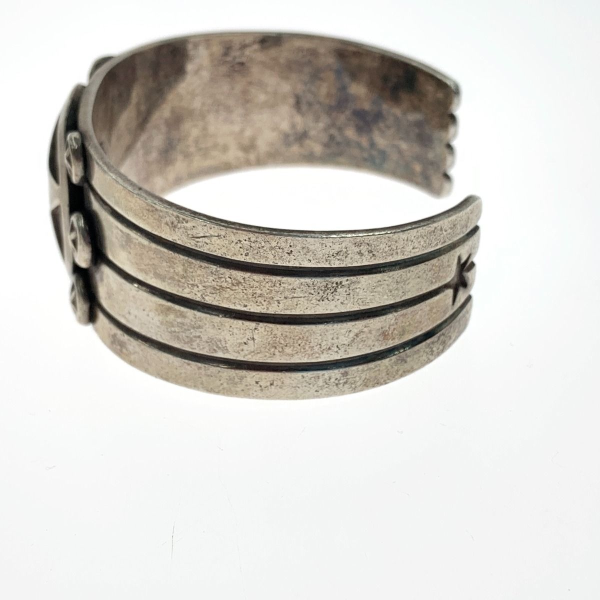 〇〇LUCKY JOHN ラッキージョン スターオーバーレイ バングル